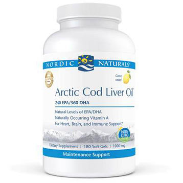 Buy Arctic Cod Liver Oil Lemon Now on Fullscript