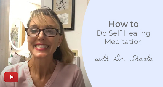 Play video about how to do self-healing meditation
